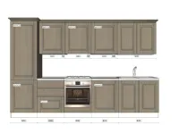 Cucina a prezzo scontato lineare moderna Alice Arrex