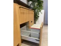 Cucina lineare in legno altri colori Diesel social kitchen a prezzo scontato