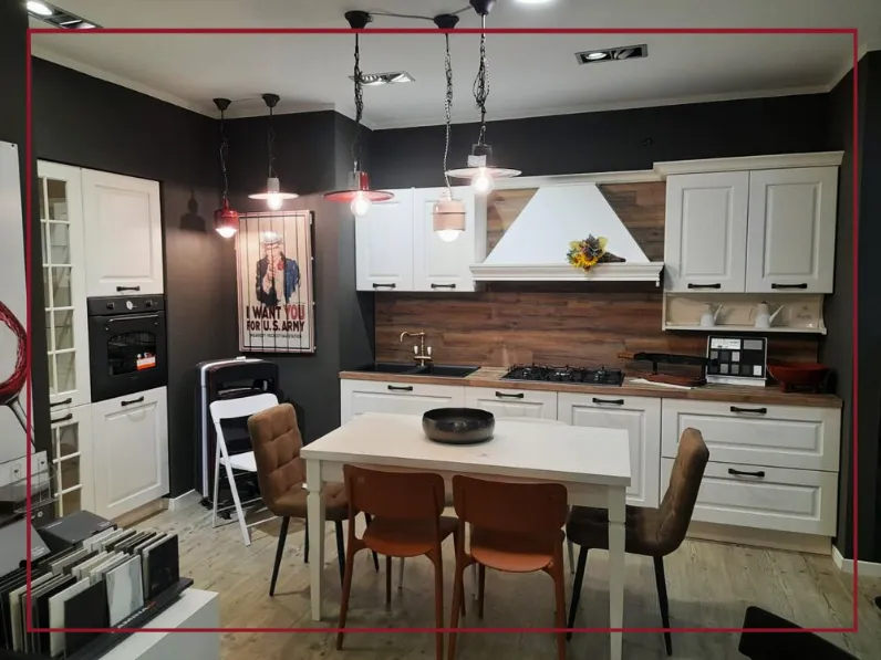 Cucina in legno Arredo3 a PREZZI OUTLET -35%