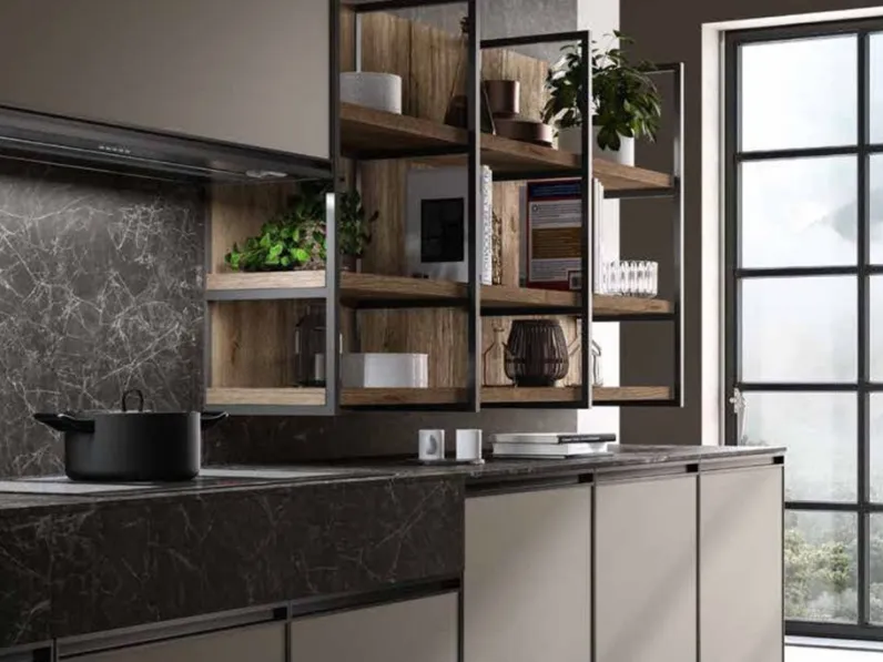 Cucina a PREZZI OUTLET in legno Arredo3 -33%