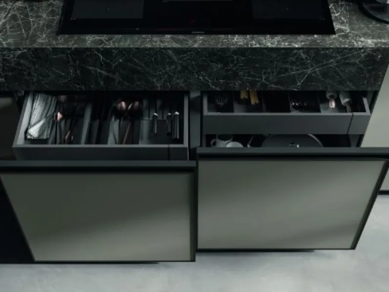 Cucina a PREZZI OUTLET in legno Arredo3 -33%