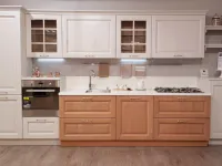Cucina a PREZZI OUTLET in legno Stosa -30%