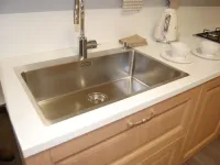 Cucina a PREZZI OUTLET in legno Stosa -30%