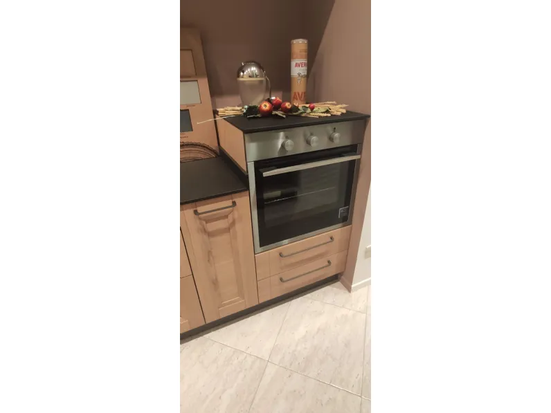 Cucina rovere chiaro classica lineare Gea Evo cucine in offerta