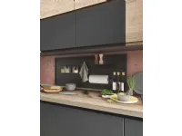 Cucina Kelly moderna grigia Net cucine lineare scontata 41%