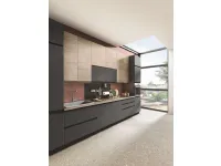 Cucina Kelly moderna grigia Net cucine lineare scontata 41%