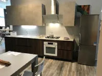 Cucina lineare in melaminico a prezzo scontato 66%