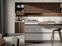 Cucina grigio moderna lineare Genesi Home cucine a soli 4980