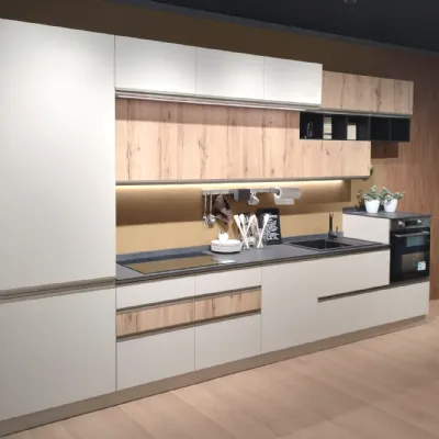 Cucina lineare in nobilitato altri colori Cucina maia a prezzo ribassato