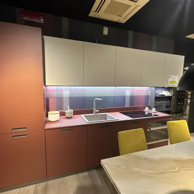 Cucina a PREZZI OUTLET in polimerico opaco Prima cucine -40%