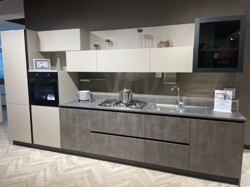 Cucina lineare Kaya Stosa con uno sconto vantaggioso