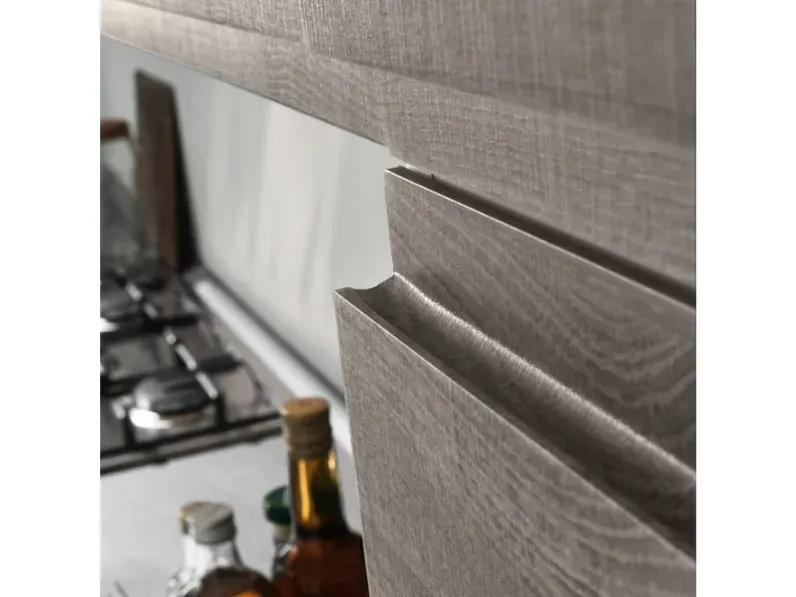 Cucina a prezzo scontato lineare moderna Kelly 330e Net cucine