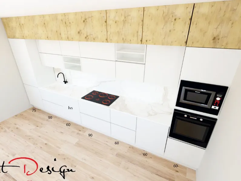 Cucina lineare Line  Astra con uno sconto vantaggioso