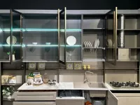 Cucina altri colori moderna lineare Incanto Mobilturi in Offerta Outlet