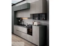 Cucina altri colori moderna lineare Materia limo Essebi scontata