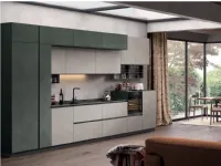 Cucina altri colori moderna lineare Materia limo Essebi scontata