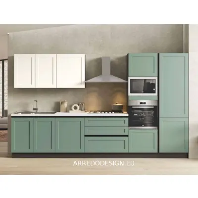 Cucina lineare moderna altri colori Net cucine Dora  a soli 3510 Euro