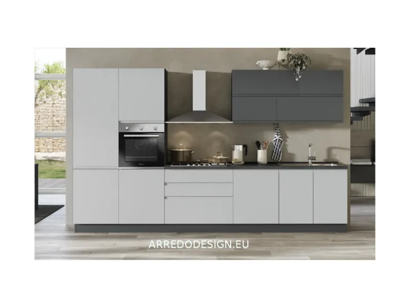 Cucina altri colori moderna lineare Kelly Net cucine scontata