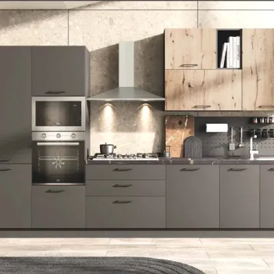 Cucina lineare moderna altri colori Net cucine Smart urano a soli 3999 Euro
