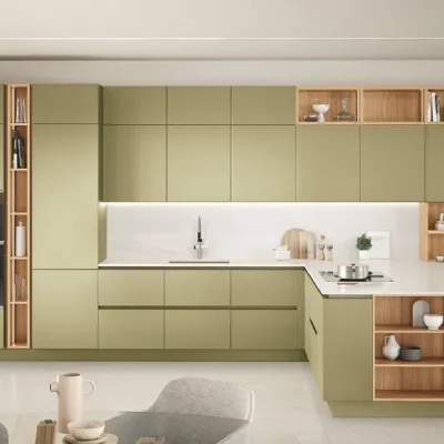 Scopri la cucina Oyster 02 di Veneta cucine in OFFERTA OUTLET 