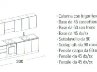 Cucina modello Loft Arrex PREZZO SCONTATO 11%