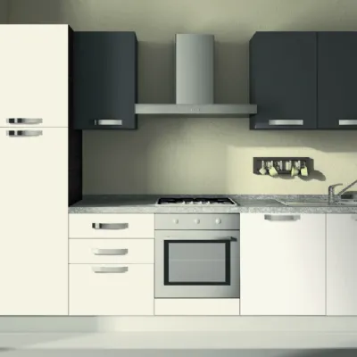 Cucina lineare moderna Composizione da 300 - 1 Arrex a prezzo scontato