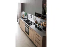 Cucina lineare moderna Cucina mod.sky in laminato di ar.tre cucine in promo-sconto 40% Ar-tre a prezzo ribassato