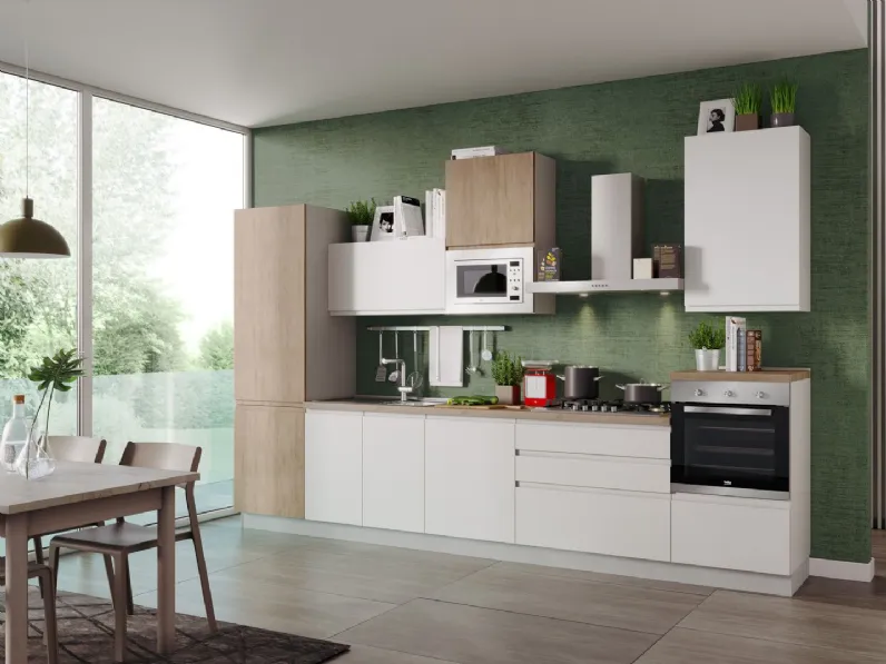 Cucina altri colori moderna lineare Cucina new kelly 360 d1 Artigianale a soli 3350