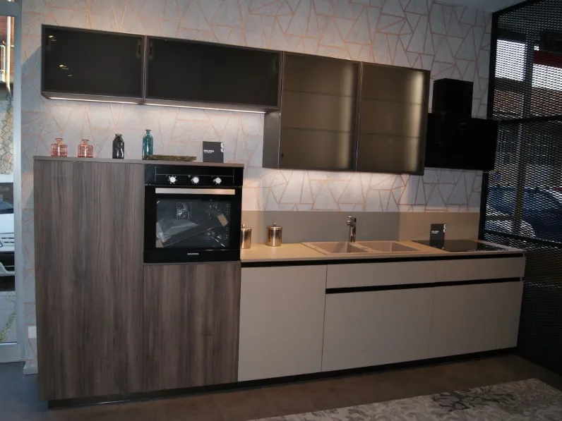 Cucina lineare moderna Delinea  Scavolini a prezzo scontato