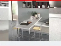 Cucina lineare moderna Delzia Net cucine a prezzo ribassato