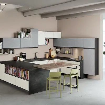 Cucina lineare moderna Era  Net cucine a prezzo ribassato