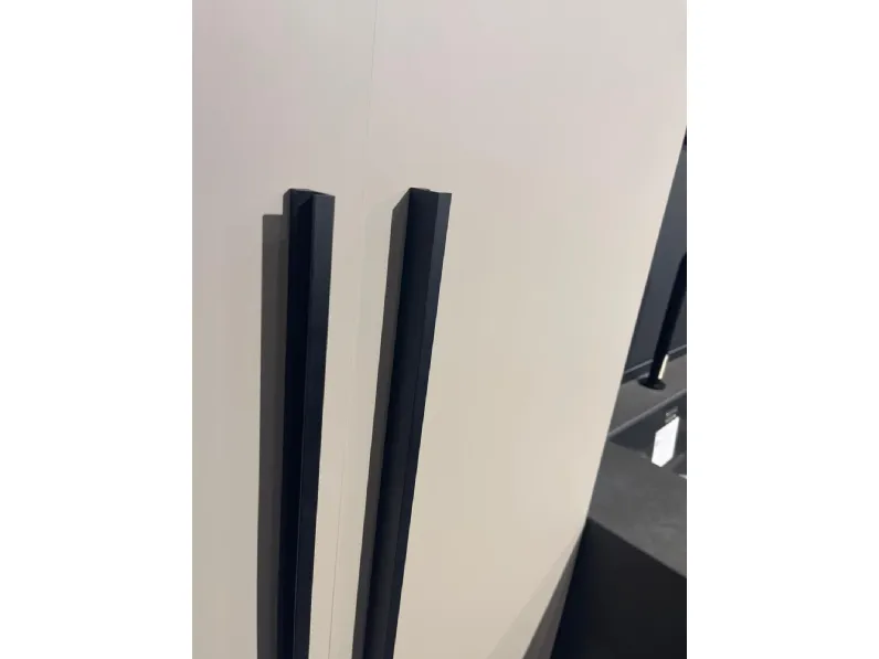 Cucina lineare in vetro grigia Cv 652 cucina k2 glass arredo3 a prezzo ribassato