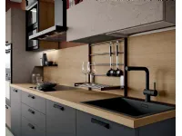 Cucina lineare moderna Ischia Imab a prezzo ribassato
