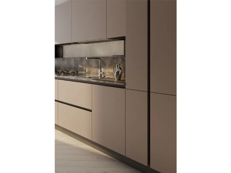 Cucina lineare moderna Lungomare Colombini casa a prezzo scontato