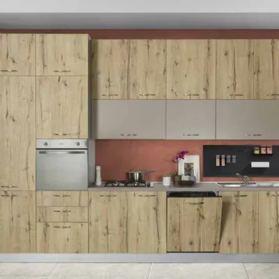 Cucina lineare moderna New smart Net cucine a prezzo ribassato