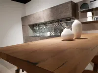 Cucina grigio moderna lineare Oltre Lube cucine scontata