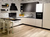 Cucina rovere chiaro moderna lineare Mobilturi Nala a soli 7600