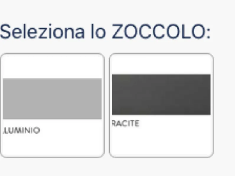 Cucina lineare moderna Sara ev Md work a prezzo scontato