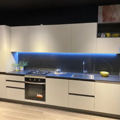 Cucina lineare moderna Zoe Prima cucine a prezzo scontato