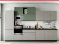 Cucina bianca moderna lineare Green kelly Net cucine a soli 3465