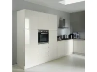 Cucina in laminato materico Net cucine a PREZZI OUTLET -50%