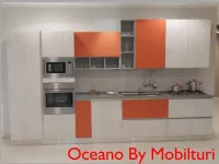 Cucina lineare Oceano Mobilturi con un ribasso vantaggioso