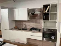 Cucina lineare moderna bianca Arrex-2 Oriente a soli 3100
