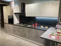 Cucina Collezione esclusiva moderna lineare altri colori in laminato materico Stefania up