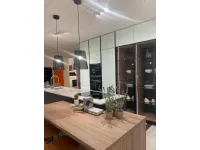 Cucina lineare in vetro a prezzo ribassato 56%