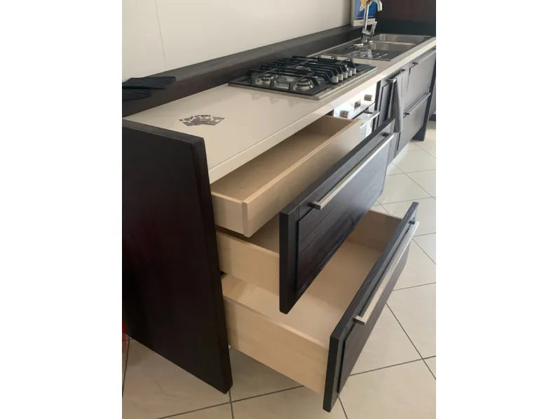 Cucina lineare Uralia Grattarola con uno sconto vantaggioso