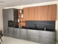 Cucina lineare moderna grigia Binova Vogue a soli 11900