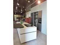 Cucina Logica 2.2 soho moderna tortora con penisola Valdesign cucine