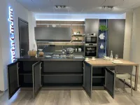 CUCINA Veneta cucine ad isola Lounge vetro SCONTATA 40%