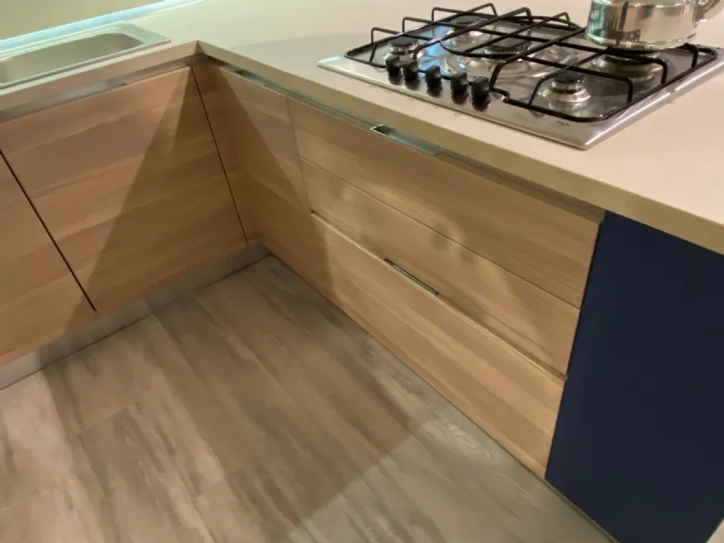 Cucina Lube cucine con penisola Essenza SCONTATA 55%